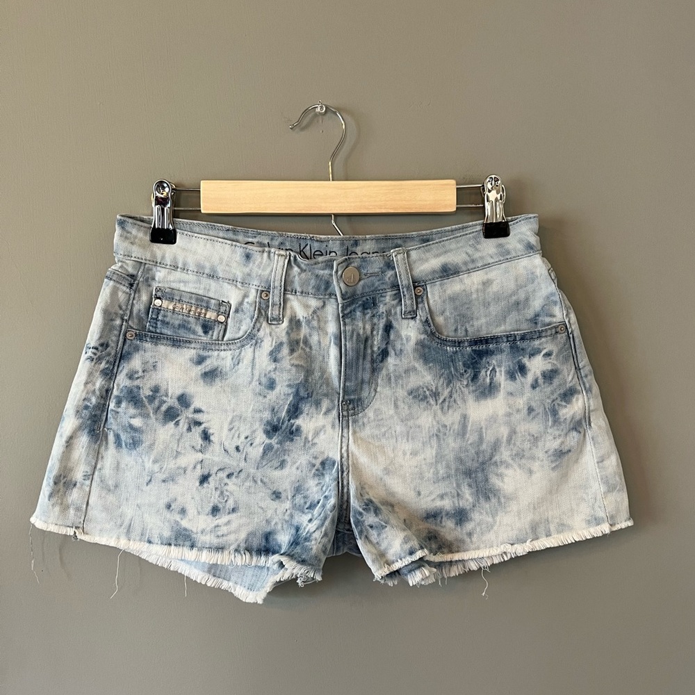 Calvin Klein Acid Wash Shorts